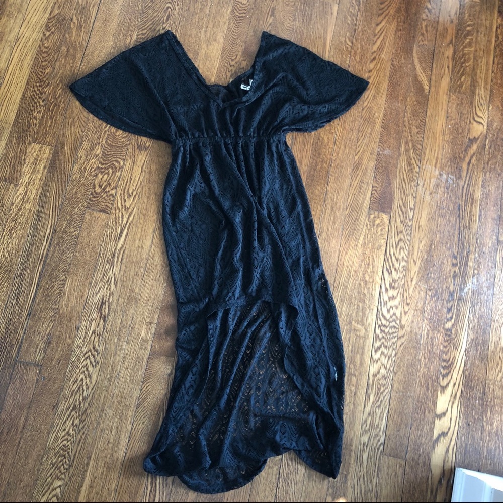 ROXY swim coverup high low